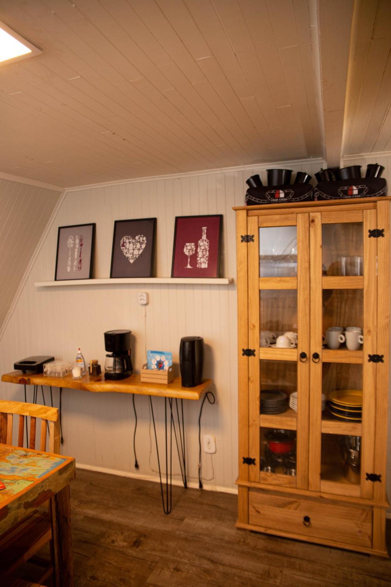 Chalet Chale Pinot Com Lareira Campos do Jordao